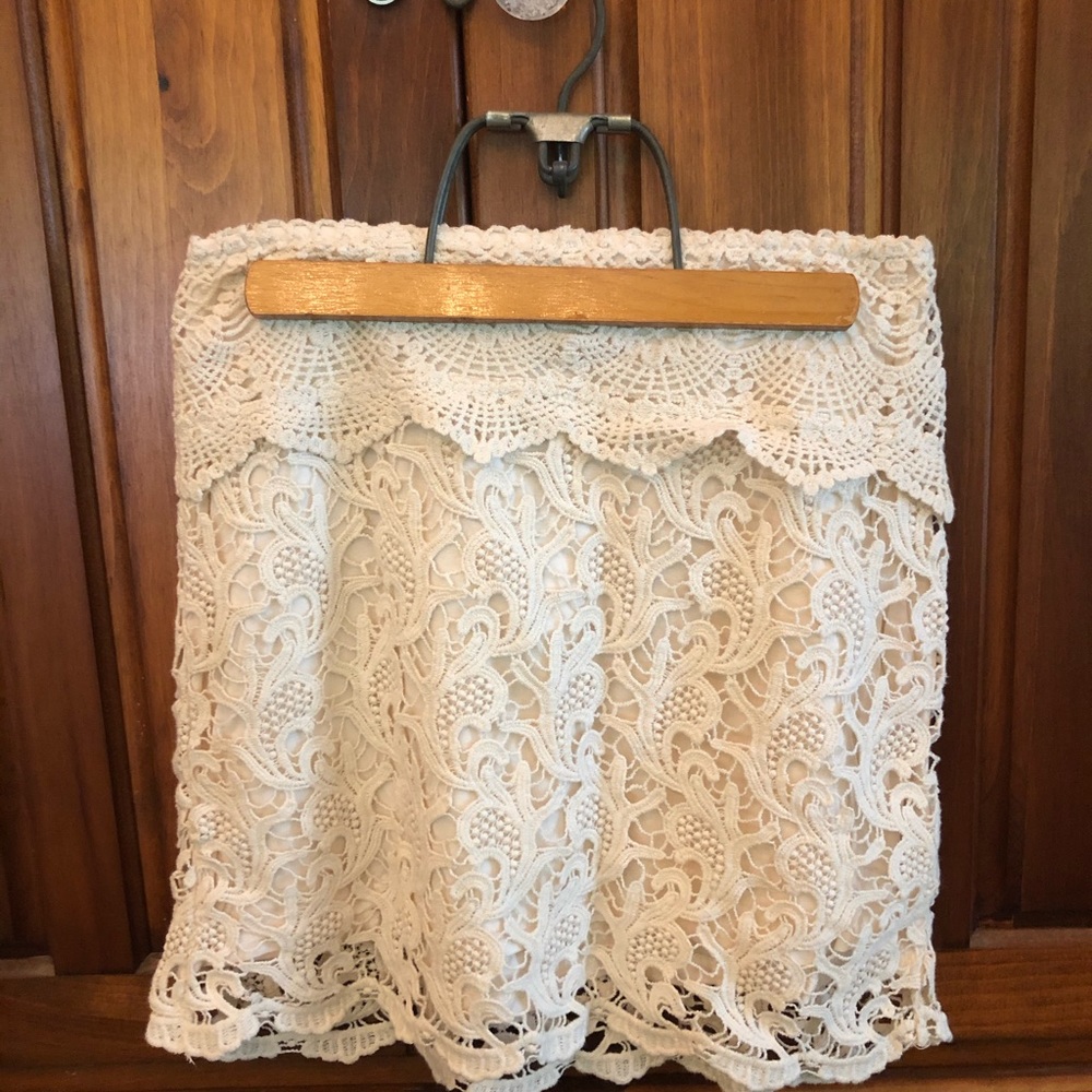 Urban Outfitters lace skirt